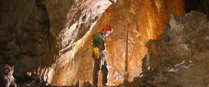 Spéléologie gouffre de Las Goffias Ariège