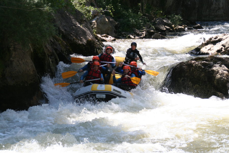 Rafting intégral - 14 km - Speleteaux.fr Saint Georges Pierre de Lys