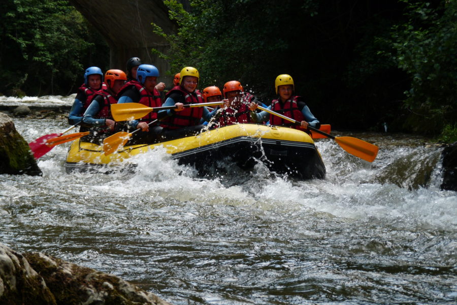 Rafting sur les Gorges de Saint Georges - Speleteaux.fr